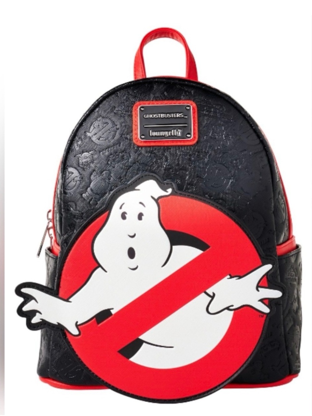 NWT Ghostbusters No Ghosts Logo Glow Loungefly Mini Backpack